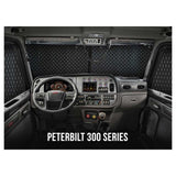 Peterbilt 379, 386, 387, 388, 389 Sun Shields - 3 Piece Kit