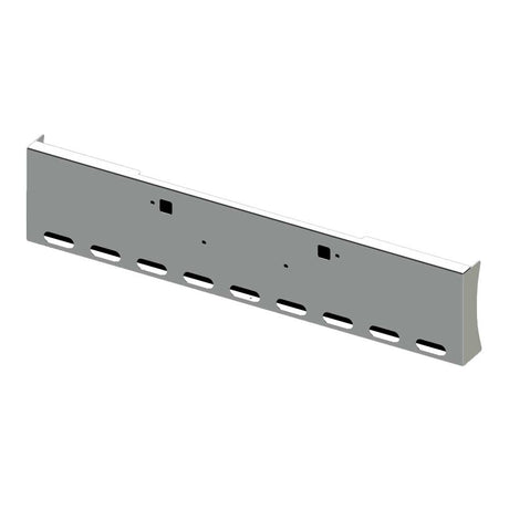 20" Peterbilt 365, 367, 388, 389, 567 American Eagle chrome bumper with nine oval cutouts and tow holes bumper