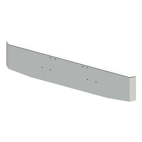 18" Freightliner Classic 1994-2003 tapered mitered end chrome plated bumper for semi trucks