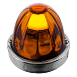 3" Watermelon Glass Dual Function Flush Mount Kit with LED Bulb