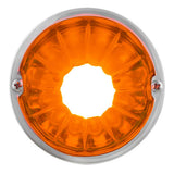 3" Watermelon Glass Dual Function Flush Mount Kit with LED Bulb