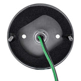 3" Watermelon Glass Dual Function Flush Mount Kit with LED Bulb
