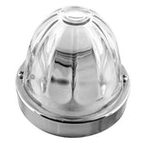3" Watermelon Glass Dual Function Flush Mount Kit with LED Bulb