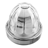 3" Watermelon Glass Dual Function Flush Mount Kit with LED Bulb