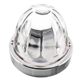 3" Watermelon Glass Dual Function Flush Mount Kit with LED Bulb