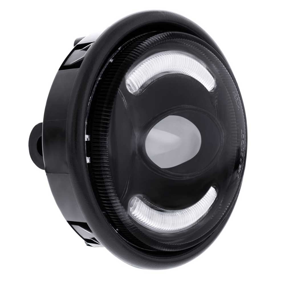Freightliner Columbia 2001-2011 Black Inner Housing Fog Light