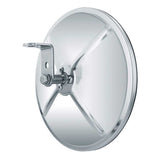 7-1/2" Stainless Steel 320R Convex Mirror with Center Mounting Stud