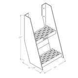 12" Aluminum Frame Mount Step