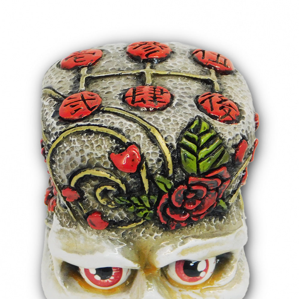 Red Sugar Shifty Skull Shifter Knob