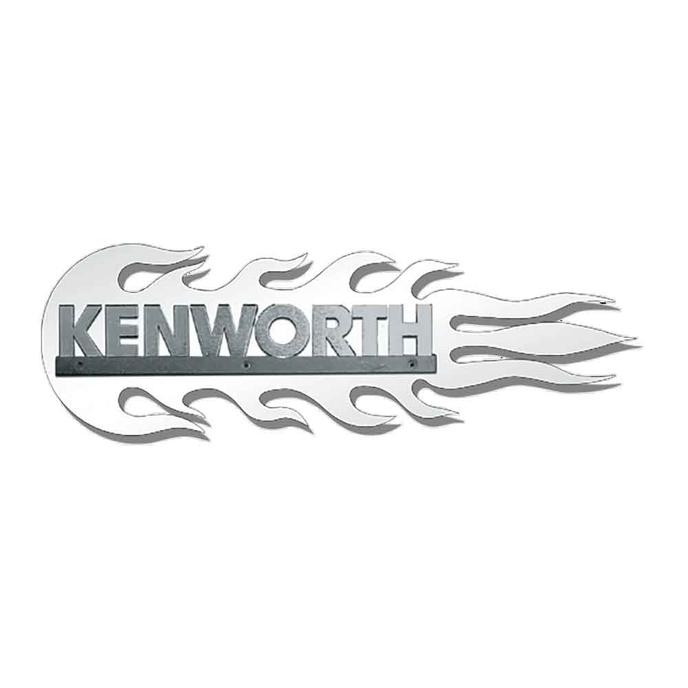 Kenworth Flames Emblem Accent