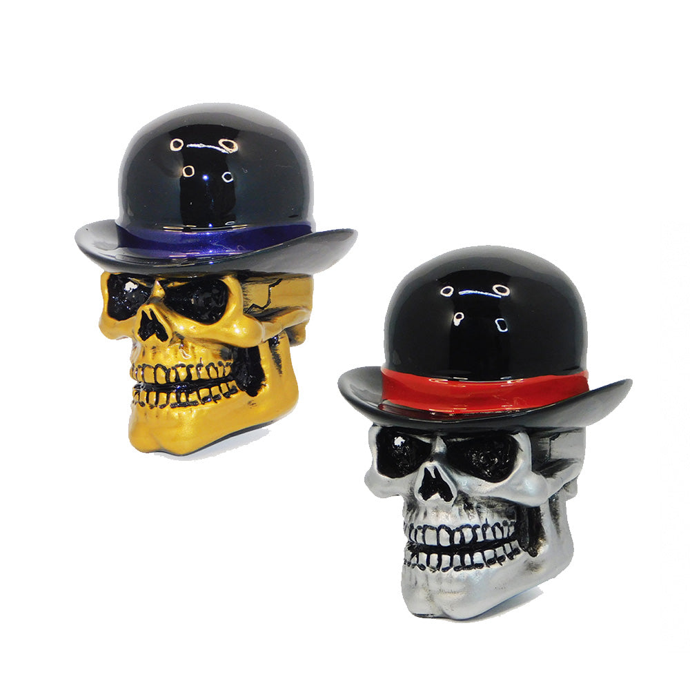 Chester Skull with Banded Hat Shifter Knob