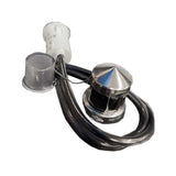 Stainless Steel Dash Light Assembly and Cover For Peterbilt 379