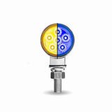 Dual Revolution 1.8" Mini Double Face Marker Light