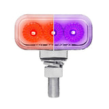 Mini Clear Lens Rectangle Double Face Light