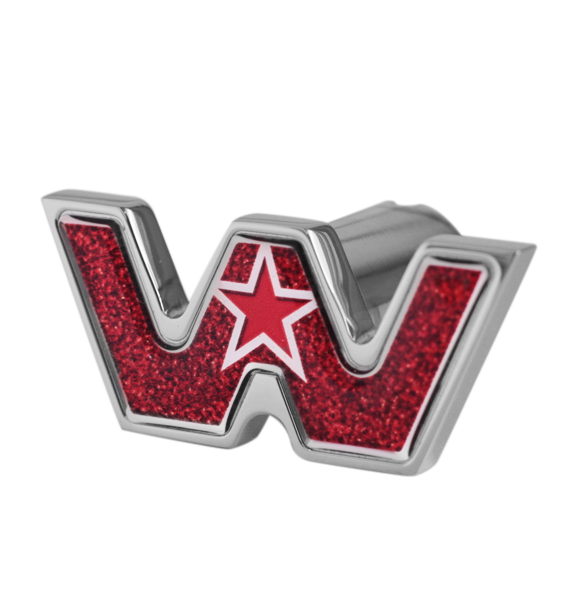 Western Star Logo Shaped Tractor & Trailer Air Valve Knobs