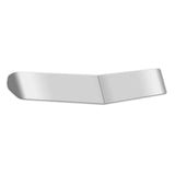 13-1/2" Kenworth T680, T880 W990 Flat Top 40" Sleeper Model Stainless Steel Drop Visor