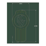 Kenworth Engraved Original Style Emblem