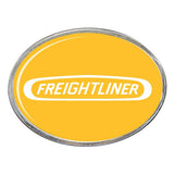 Freightliner Oval Billet Aluminum with Resin Belt Buckle