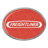 Freightliner Oval Billet Aluminum with Resin Belt Buckle