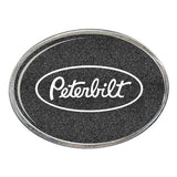 Peterbilt in Oval Billet Aluminum with Resin Belt Buckle