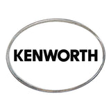 Kenworth Oval Billet Aluminum with Resin Belt Buckle