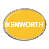 Kenworth Oval Billet Aluminum with Resin Belt Buckle