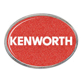 Kenworth Oval Billet Aluminum with Resin Belt Buckle