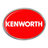 Kenworth Oval Billet Aluminum with Resin Belt Buckle