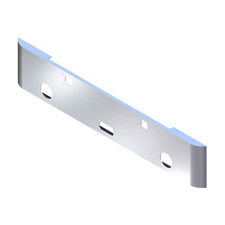 18" Kenworth W900A Texas square bumper, close-up