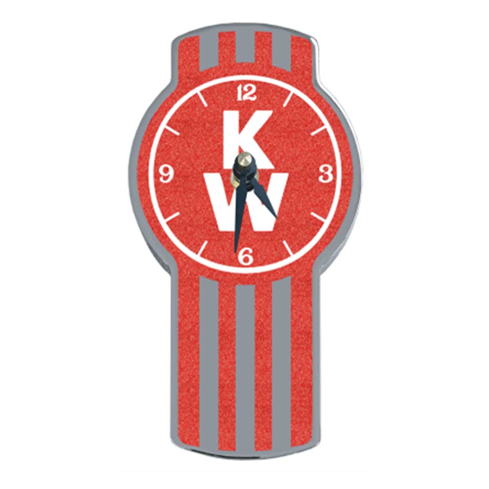 Kenworth Chrome Aluminum Clock