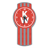 Kenworth Chrome Aluminum Clock