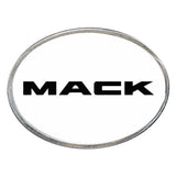 Mack Oval Billet Aluminum with Resin Belt Buckle