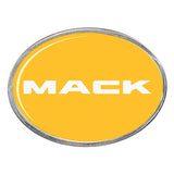 Mack Oval Billet Aluminum with Resin Belt Buckle