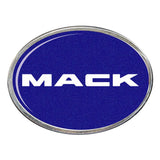 Mack Oval Billet Aluminum with Resin Belt Buckle