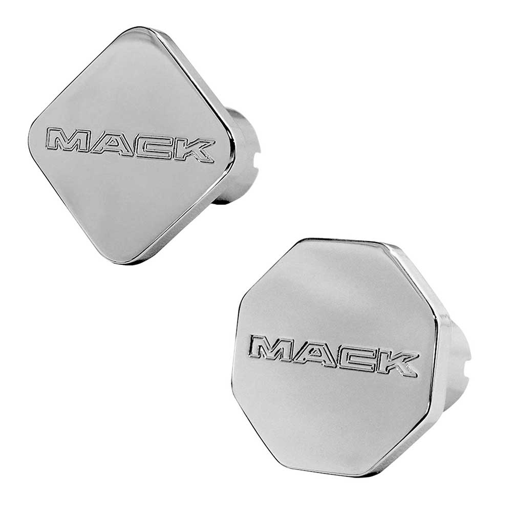 Mack Logo Tractor and Trailer Air Valve Knobs