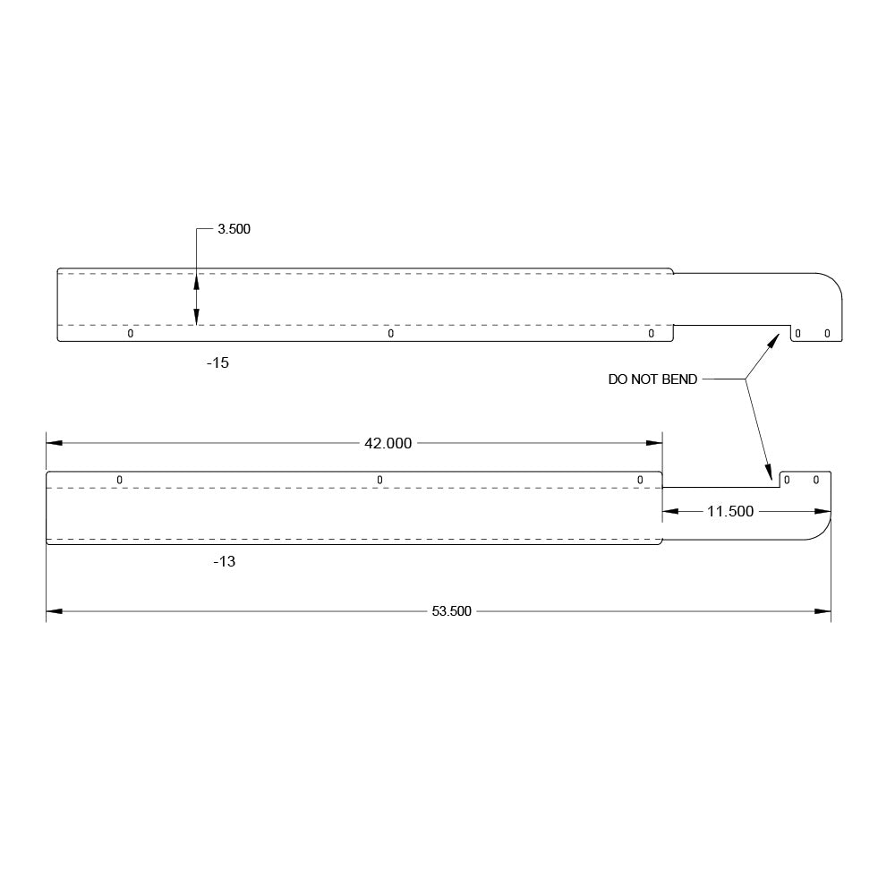 Blank Day Cab Panels for Peterbilt 379, 388, 389