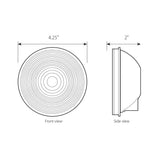 4" High Power Single LED Light
