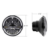 ULTRALIT 5-3/4" Headlight with 20 High Power LED with DRL Position Light
