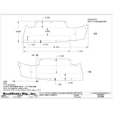 Wrap-around Fender Guards for Freightliner FLD112, FLD120