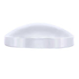 Dome Polished Stainless Steel Rear Hubcaps