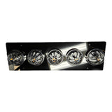 Peterbilt 379 Sleeper Dome Light Bracket with 5 Watermelon Light Holes