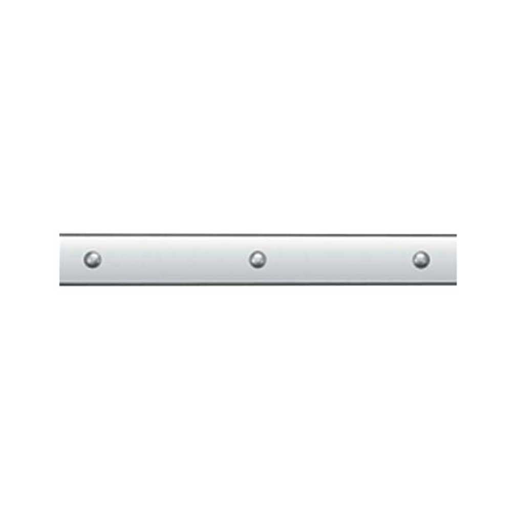 Stainless Steel 18" Top Mud Flap Accents (PR)