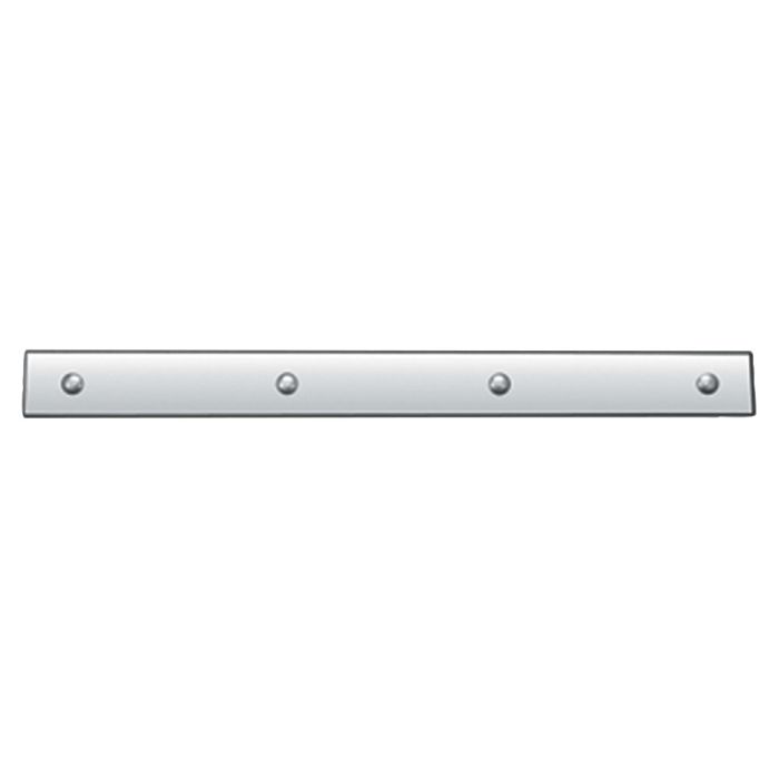Stainless Steel 20" Top Mud Flap Accents (PR)