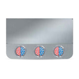 20" Drop Center Panel with Eight 4" Red/Blue LEDS