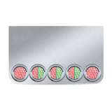 20" Drop Center Panel with Eight 4" Red/Green LEDS
