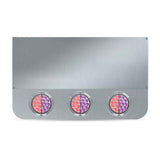 20" Drop Center Panel with Eight 4" Red/Purple LEDS