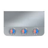 20" Drop Center Panel with Eight 4" Red/Blue Dual Revolution Watermelon LEDS