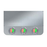 20" Drop Center Panel with Eight 4" Red/Green Dual Revolution Watermelon LEDS