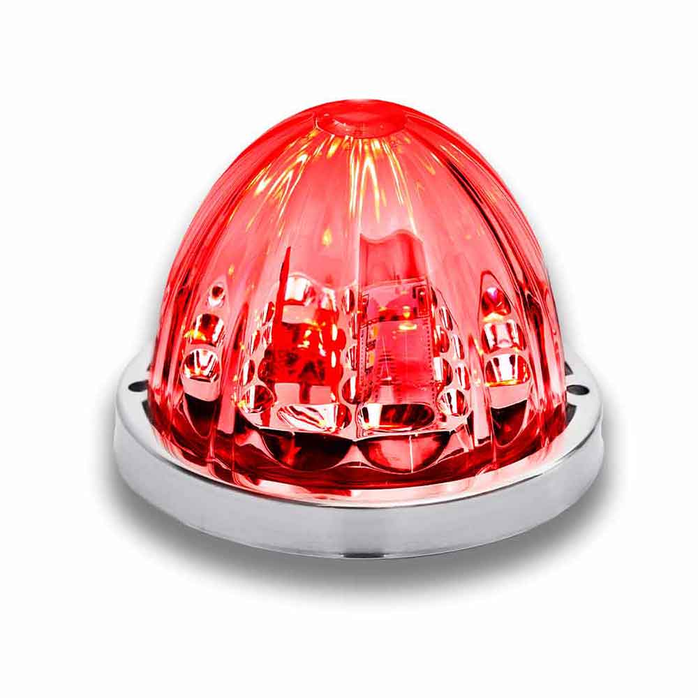 Red Starburst Stop, Turn & Tail LED Watermelon Light