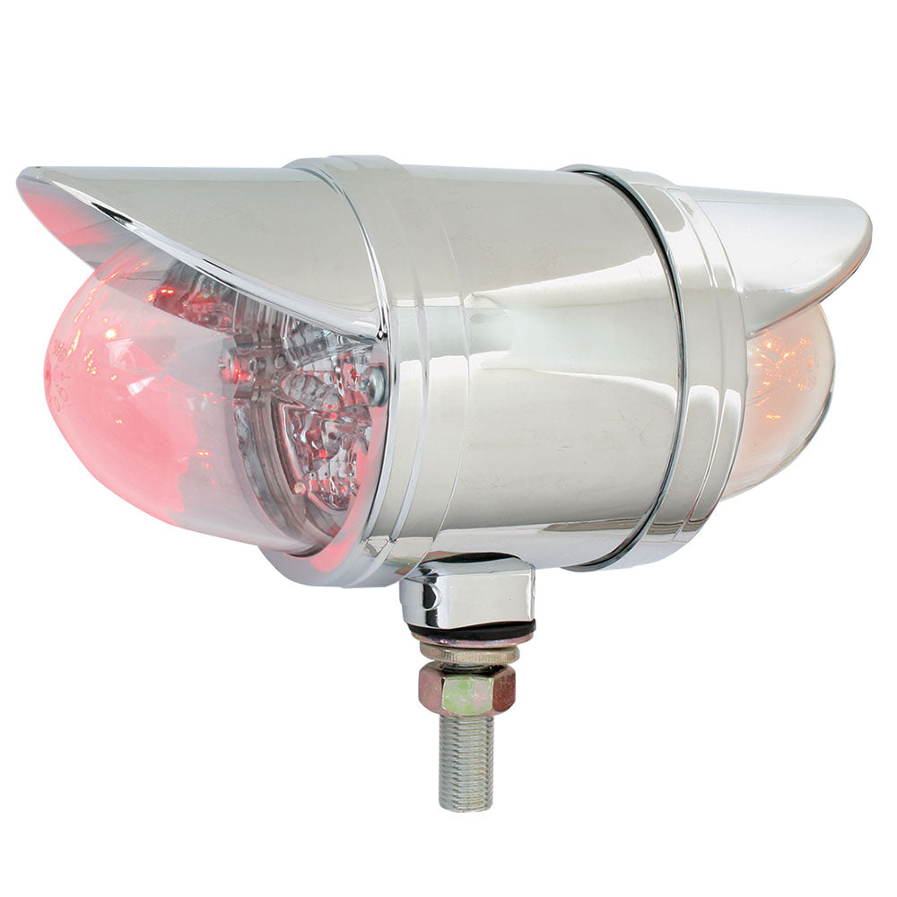 3-1/2" Double Face Spyder LED Light with Visor